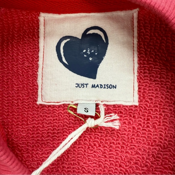 Just Madison Sweatshirt, NWT, S - Picture 3 of 9
